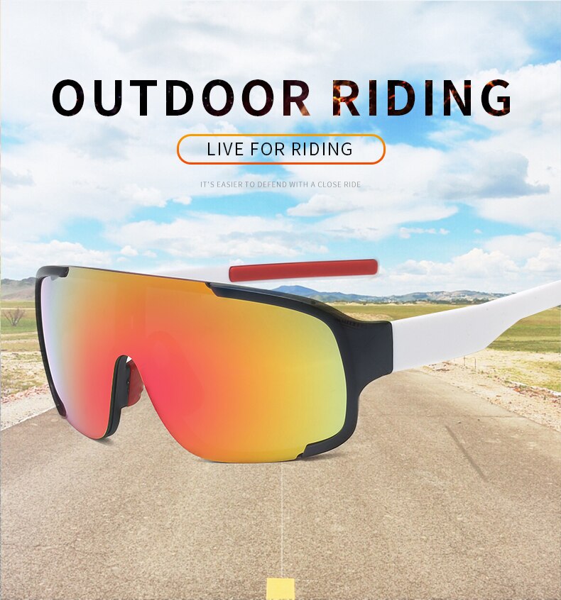 MTB Road Bike Sunglasses UV Protection Men Women Cycling Glasses Riding Racing Goggles Glasses for Bicycles Eyewear 10 Colors