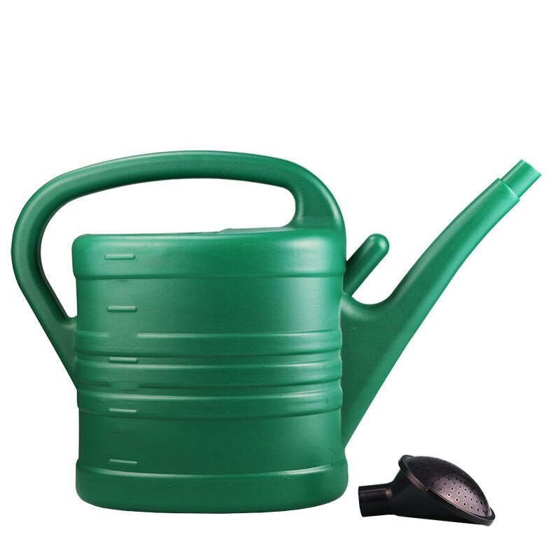 8L Plastic Watering Can Garden Essential Watering Can Indoor Outdoor Light Weight Cans