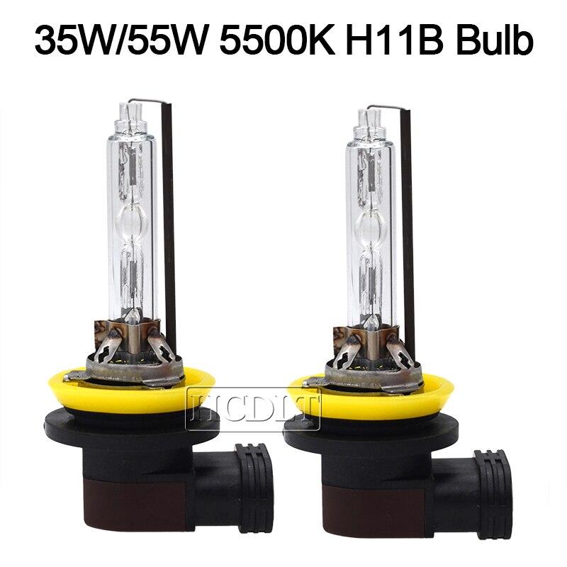 HCDLT 1 Paar AC 12 V 35 W 55 W Xenon H11 HID Lamp 5500 K 3800LM Snelle Heldere Auto auto Koplamp Lamp Metalen Voet H11B Xenon Hid-lampen