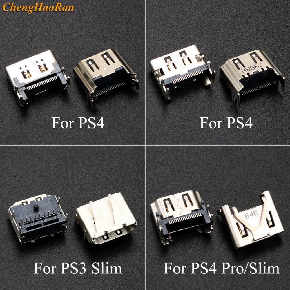 1 Pc Hdmi-poort Socket Interface Connector Slot Voor Sony Playstation 4 PS4/PS4 Pro Slim Voor PS3 Slanke CECH-3000