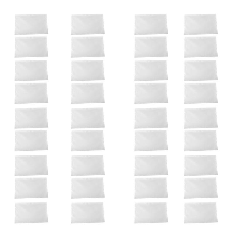 100pcs Self-Adhesive Packing List Envelopes Transparent Packing List Pouches for Invoice Label (15x18cm)