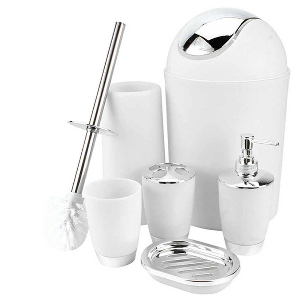 Badkamerset Badkamer Accessoires Set Retro Hars Accessoires Set Zeepdispenser/Tandenborstelhouder/Tumbler/Zeepbakje 5-delige Badkamer Set Badkamer Set Badkameraccessoireset (Size : 5pc
