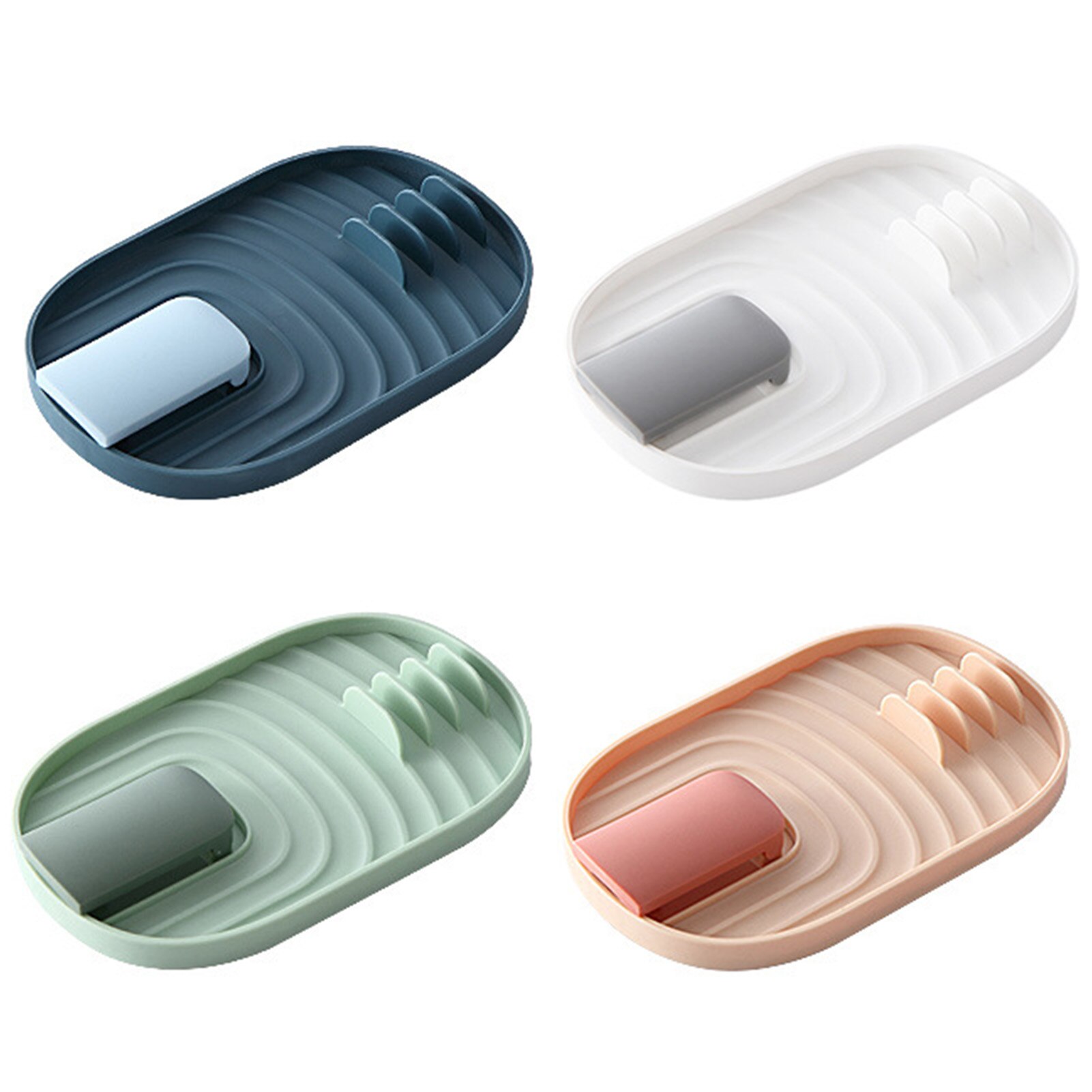 Household Cooking Spatula Mat Spoon Rest Pot Cover Storage Shelf Rack Lid Holder Kitchen Accessories Cooking Support Rack