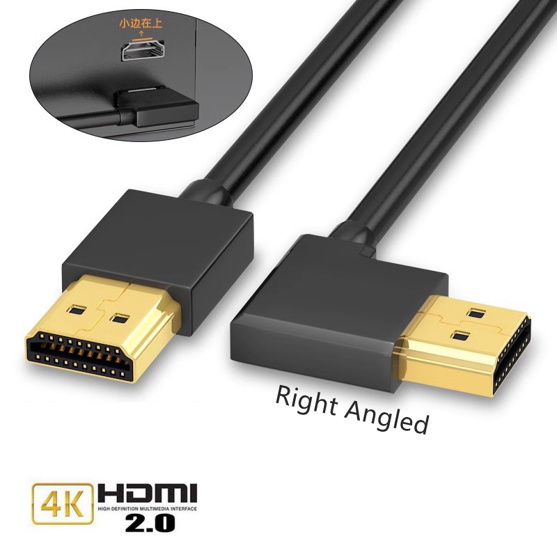 DisplayPort DP 1.4 Kabel 90 Grad abgewinkeltes HDMI 2,0 V 8K 60 Hz 4K 144 Hz HDR Hochgeschwindigkeits-32,4 Gbit/s Anzeige Hafen Stecker auf Stecker Kabel: Grün / 1.5m