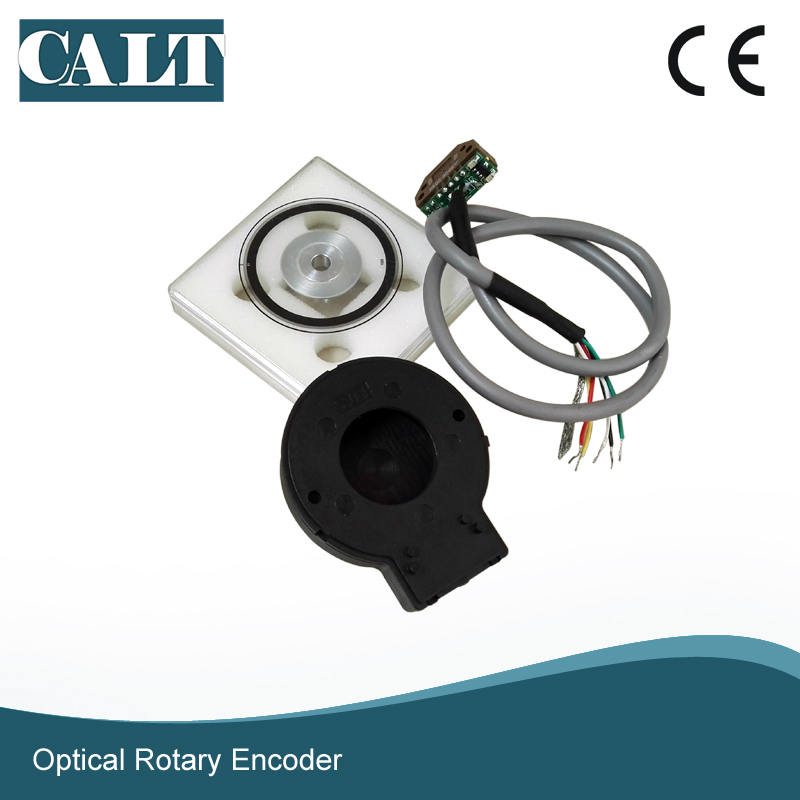 CALT – Kit de Module d&#39;encodeur rotatif incrémental de 56mm, avec trou de 12mm, arbre creux PD56, disque d&#39;encodeur optique, Phase A B Z