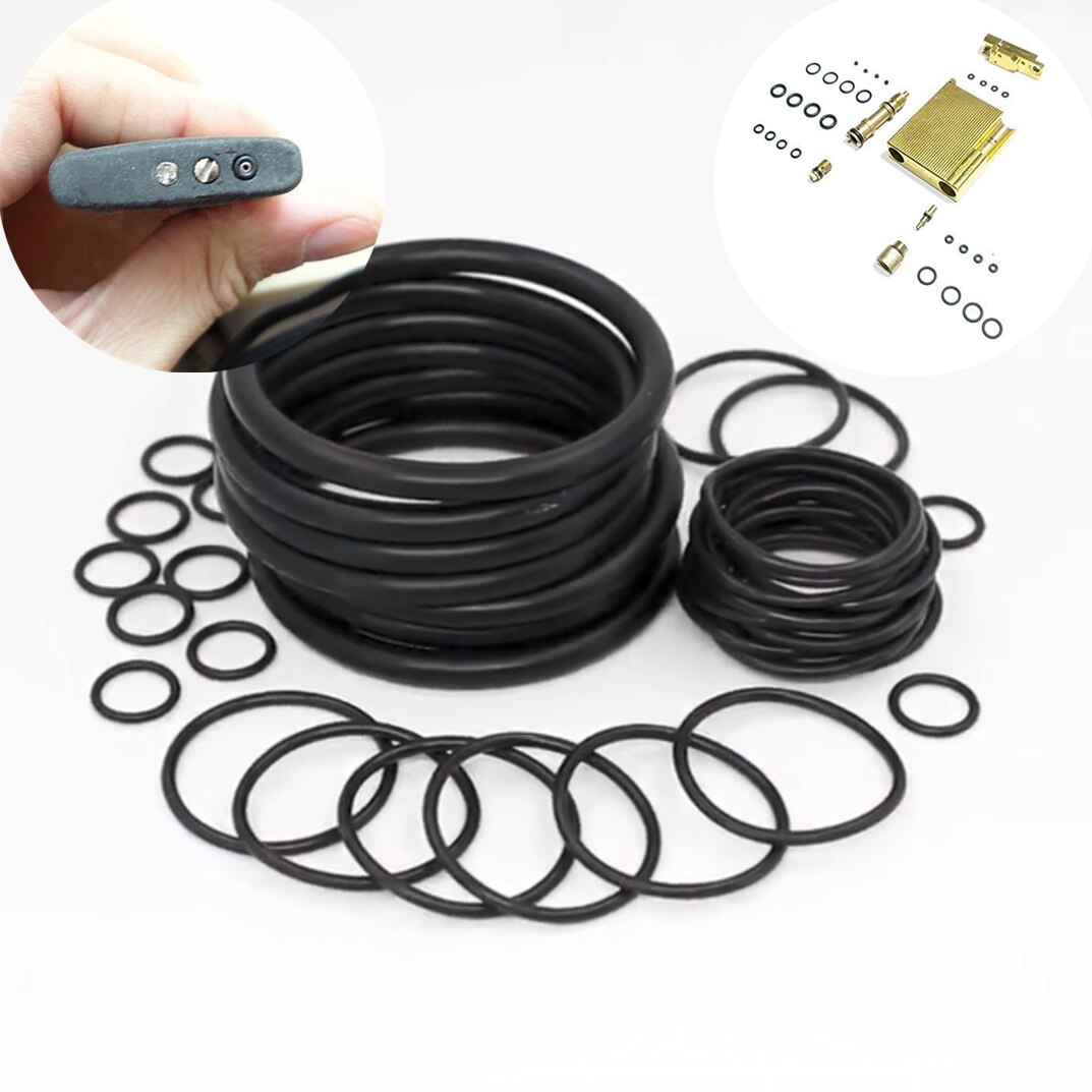 120 Stks/pak Anti Gaslek Afdichting Waterdicht Rubber O-Ring Pakking Diy Reparatie Vervanging Deel Voor Dupont &amp; Beroemde Aanstekers