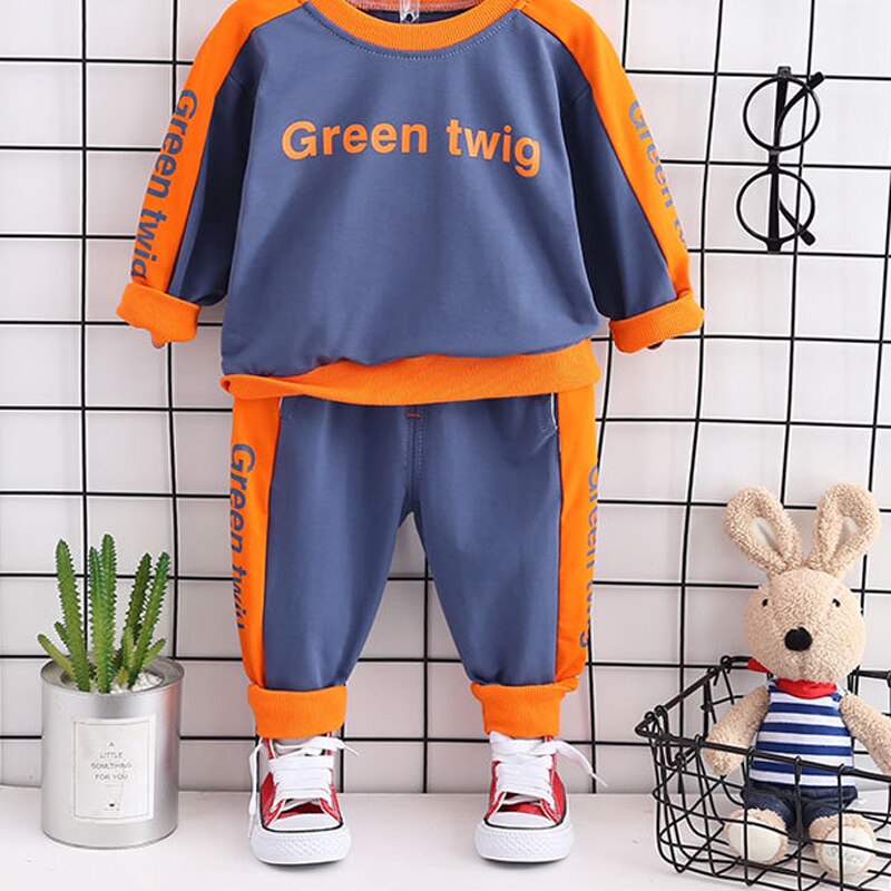 Amissz Baby Jongens Heren Set, Kinderen Feestelijke Kleding Dooppak Lange Mouw Shirt & Broek Outfit Abrikoos, 18-24 Maanden