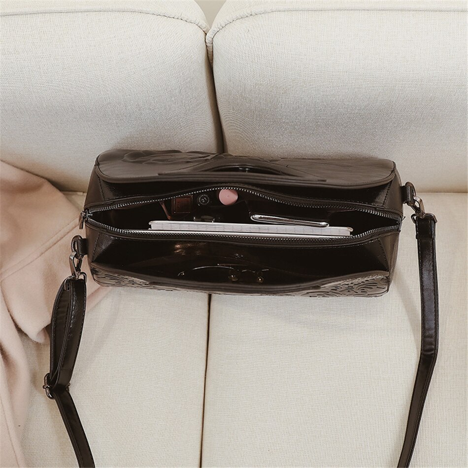 Handtassen met rozenprint voor dames, luxe merktassen, dames messenger bags, tote bags voor dames