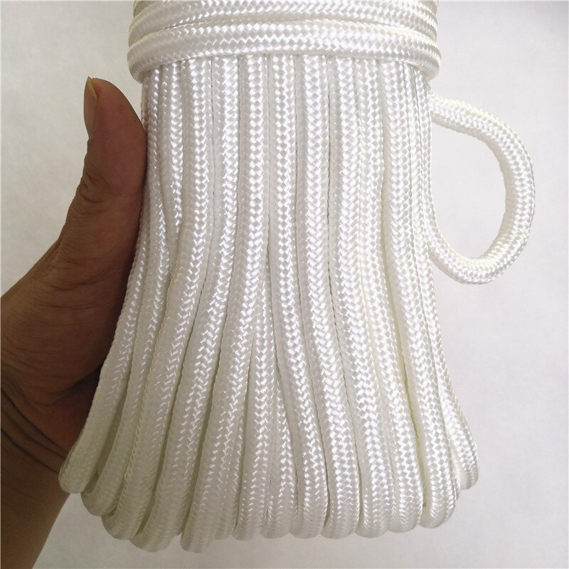 Spare safety rope for fire Built-in steel wire Fire-fighting e escape Climbing cable Paracord Diameter 8mm with 2pcs buckle