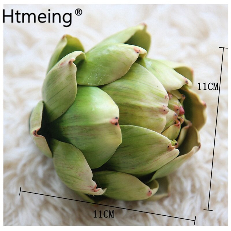 Kunstmatige Artisjok Plastic Plant Voor Keuken Thuis Art Decor Tafel Display Decoratie, 11 Cm Diameter: Default Title