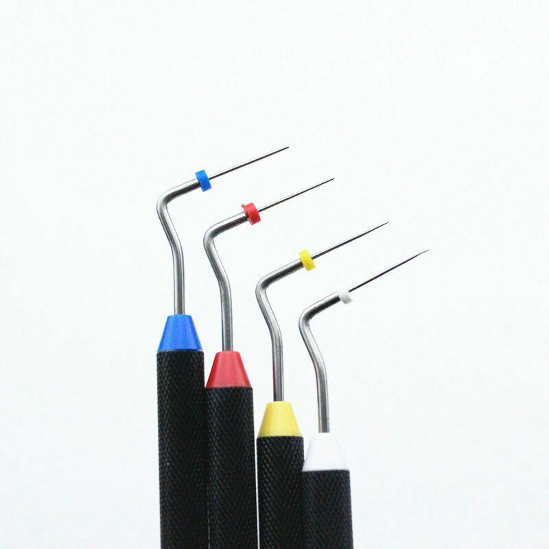 1Pc Zahn Endo Hand Stopfer Wurzel Kanal Füllstoff Endodontie Füllen Obturation Niti Spitze Zahnmedizin Labor Werkzeuge Vertikale Druck Gerät
