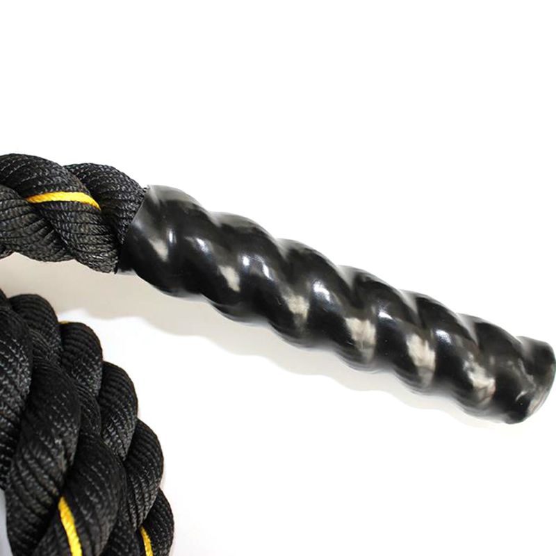 Heavy Battle Rope with Upgraded Polyester Cover,A nchor Strap Kit Included N58B