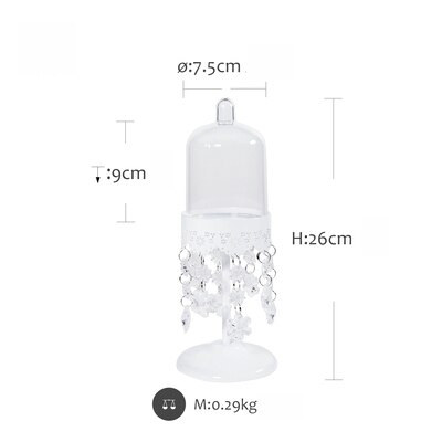 SWEETGO Snow crystal pendants cake stands & cupcake holders 1 pieces cake decoration tools wedding party dessert table supplier: 26 cm