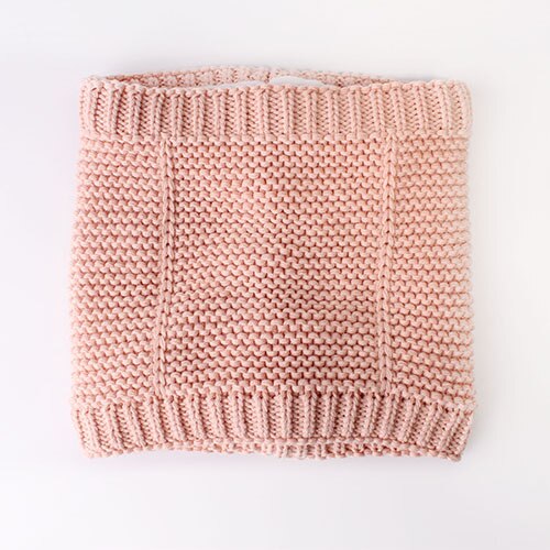 Baumwolle Winter Baby Unendlichkeit Schal Gestrickte Schals für freundlicher Mädchen und Jungen Schal SF013: Rosa