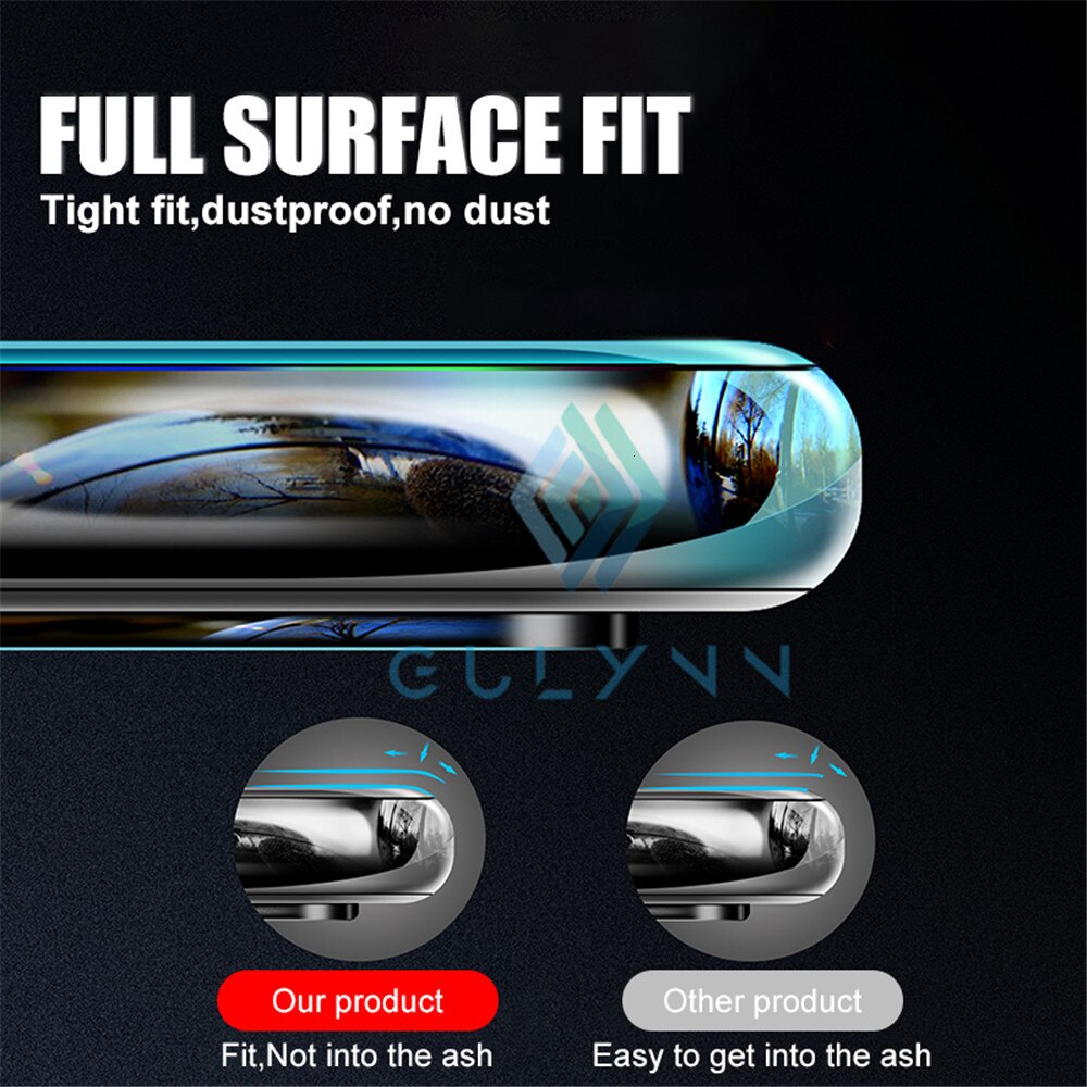 101D protectora trasera Protector de pantalla hidrogel de película para Huawei P30 Mate 30 Honor 9 10 20 Lite Pro Protector de pantalla hidrogel de película