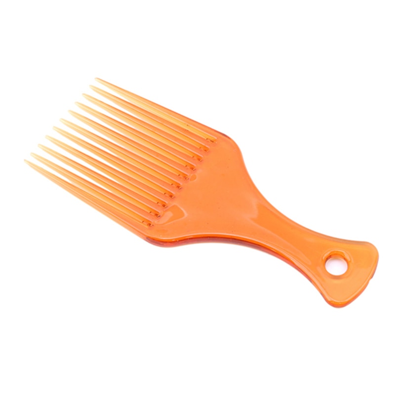 Brede tanden borstel pick kam vork haarborstel voor krullend afro haar styling tools