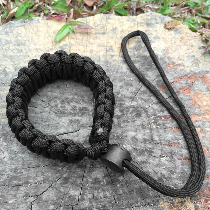 Digitale camera pols handriem grip gevlochten polsband band voor dslr camera's verrekijker spullen buitensport accessoires gereedschap