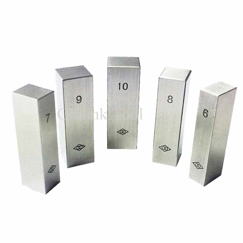 Steel Block Gauge Measure Gage Block Steel Square Gage Block 10mm, 20mm, 30mm, 40mm, 50mm Steel Square Gage Block