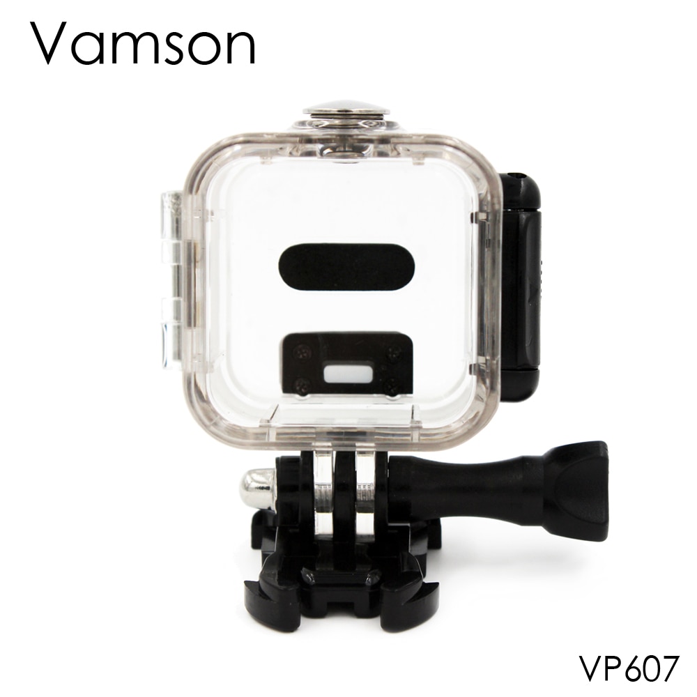 Vamson voor gopro onderwater 45m waterdicht voor gopro hero 5 4 sessie behuizing