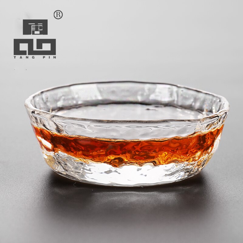 Tangpin håndlavet japansk varmebestandigt glas te kop glas kop te tilbehør drinkware