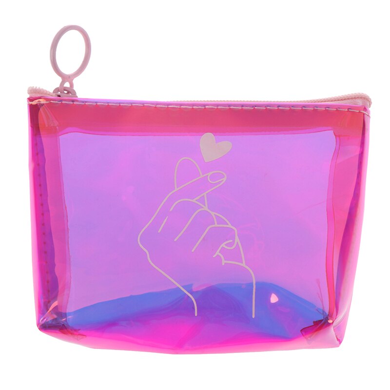 1PCS di Modo Delle Donne Mini Raccoglitore Della Moneta Del PVC Della Signora Piccola borsa della Moneta Del Sacchetto Della Signora Del Capretto Dei Soldi Della Chiusura Lampo Chiave Linea del Trasduttore Auricolare Moneta del supporto Della Borsa: N1