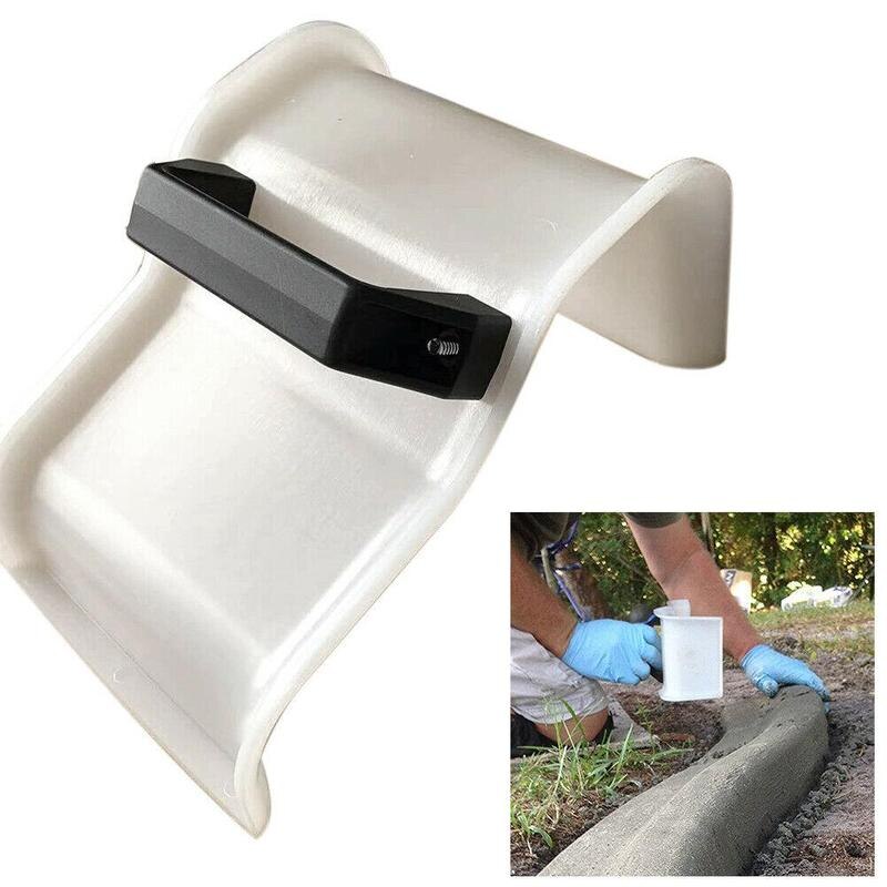 Flooring Concrete Trowel Diy Landscape With Handle Grout Curb Tool Tile Yard Construction Shape Garden Skimming Edger Plast B2V4