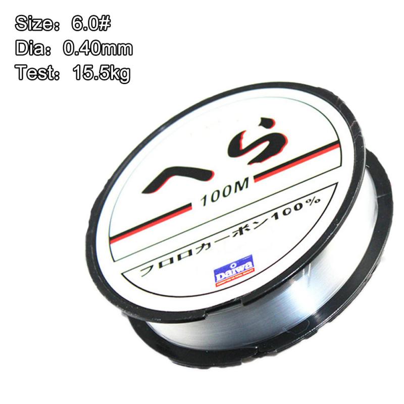 100m Mainline/Tippet Monofilament Nylon Fishing Line Japan Material Not Fishing Line Bass Carp Fish Fishing Accessories #ED: 6.0
