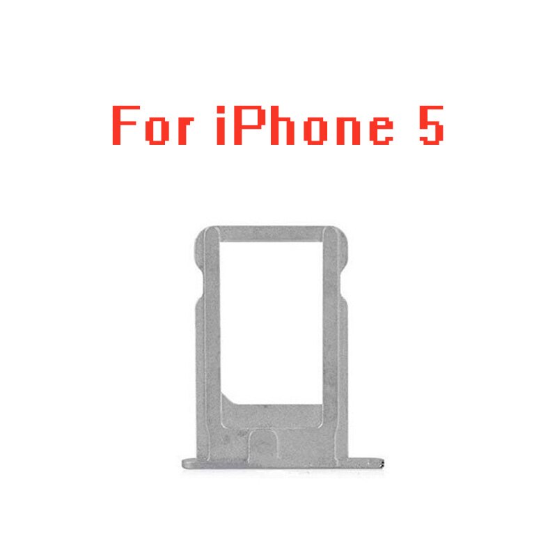 SIM Card Holder Tray Slot for iphone 5 S C 5C 5S 5G SE 5SE Replacement Part SIM Card Card Holder Adapter Socket Apple