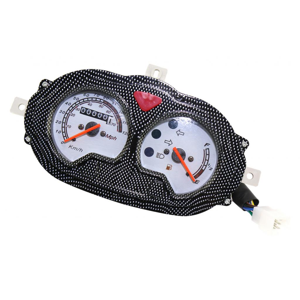 12V Motorcycle MPH Speedometer and Gas Gauge Kit Fit for GY6 50cc-125cc ATV Quad Scooter