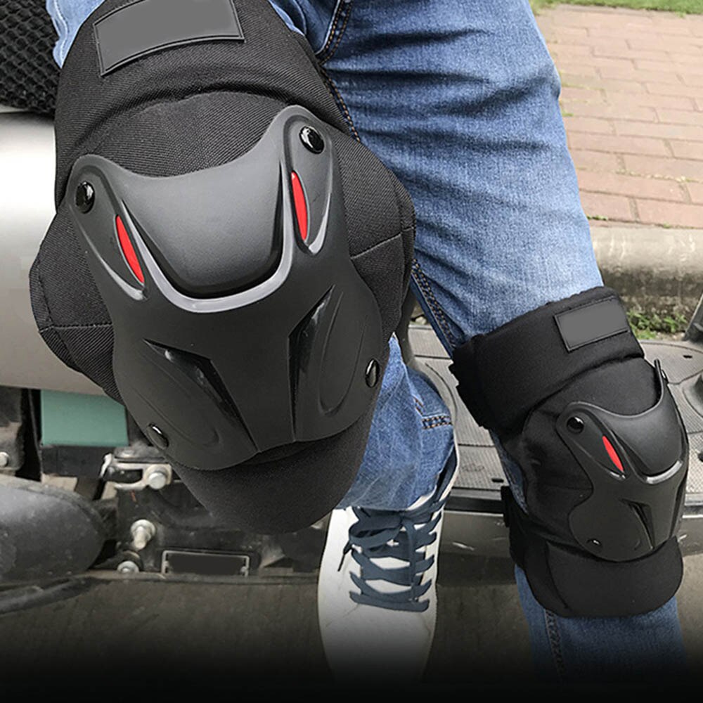 Motorcycle Knee Pads 1 Pair Motocross Knee Protector Guard Ski Protective Gear Kneepad Moto Knee Brace Support