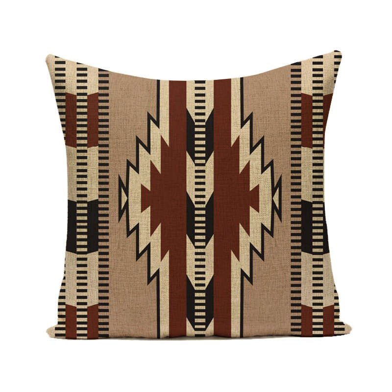 Sierkussen Gevallen Bohemian Aztec Geometrische Patroon Kussenhoes 45Cm X 45Cm Thuis Woonkamer Decoratie Linnen/katoen Kussensloop: 18