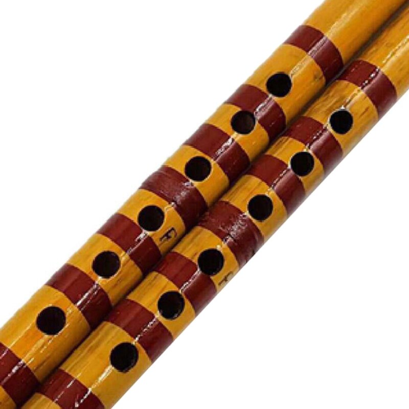 Flauta de bambú, instrumento Musical hecho a mano para estudiantes principiantes, EIG88, 1 ud.