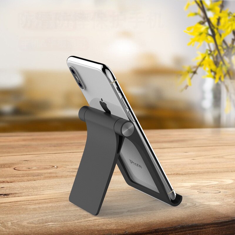 Creatieve Mobiele Telefoon Tablet Desktop Stand Live Mobiele Telefoon Stand Platte Vouwen Lui Video Stand Ipad Desk Stand Laptop Houder