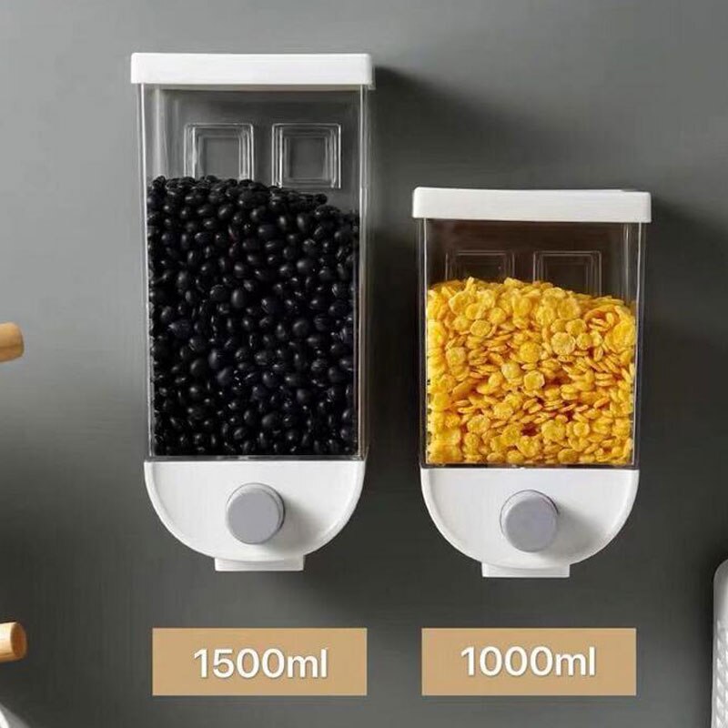 Convertable Rack For Rice 6 Moisture Divided Rice and Cereal Dispenser Wall ... – Grandado