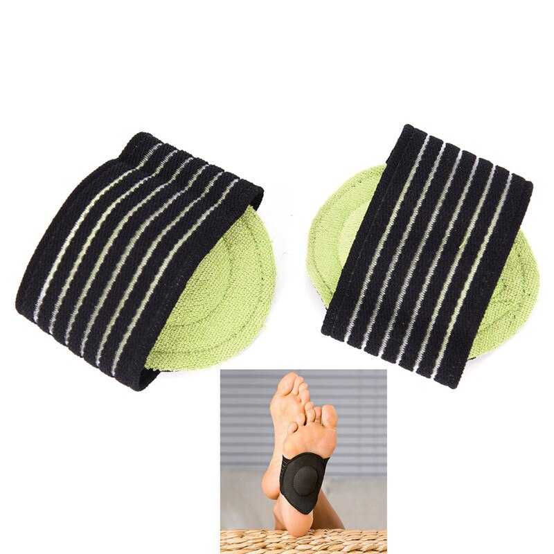2Pcs Absorb Shocking Foot Arch Support Plantar Fasciitis Heel Pain Aid Feet Cushioned Health Feet Protect Care Pain Arch