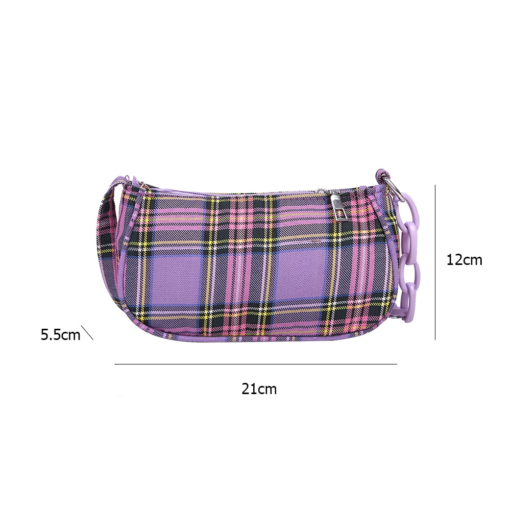 Famous Brand Shoulder Bag Vintage Retro Plaid Bags Sac Femme French lady Small Hand bag Tote bolsa feminia