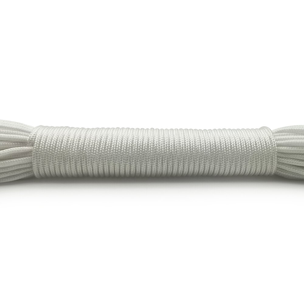 Diameter 2Mm 100Meter Deepred Touw Parachute Cord Koord Touw Klimmen Camping Survival Apparatuur Paracord Armband: Rood / 20m