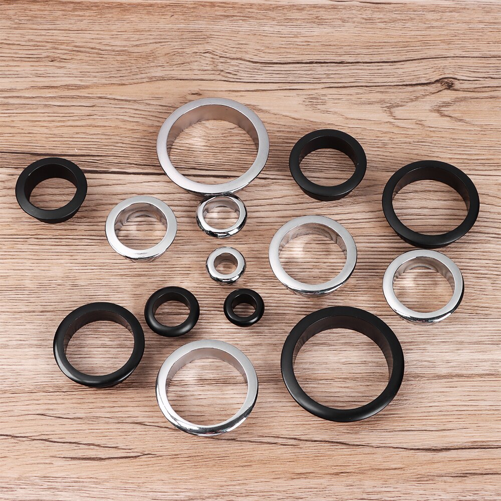 Zinc Alloy Computer Desk Cable Grommets Wire Hole Cover Cabinet Vent Hole Decor Plug Cable Outlet Port Cable Winder