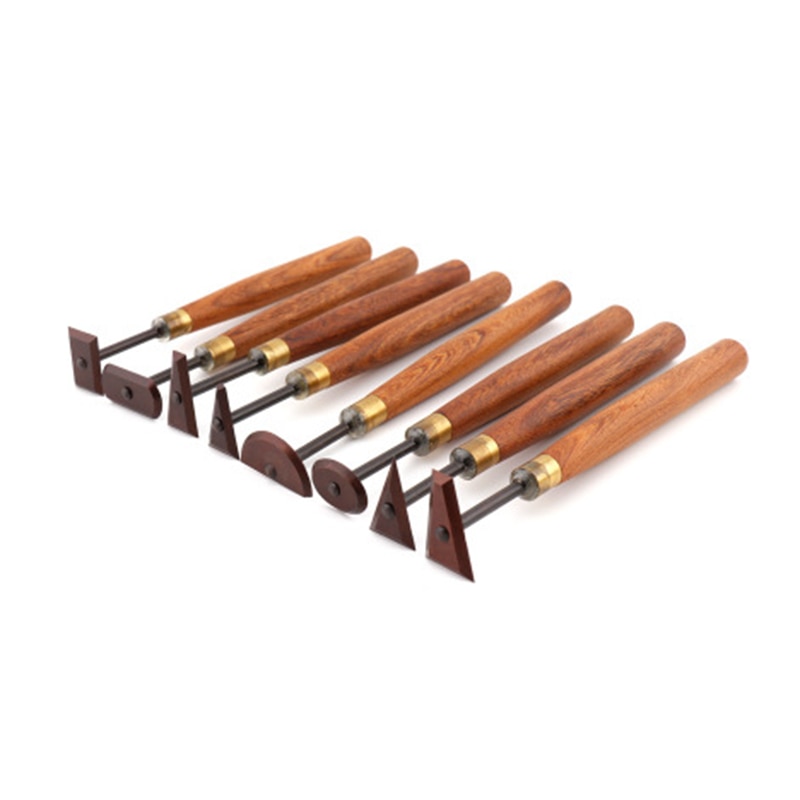 1Stck Praktische Wolfram Stahl Tonne Skulptur Keramik Fettling Messer Werkzeug mit Polymer Ton Holz Griff Werkzeug
