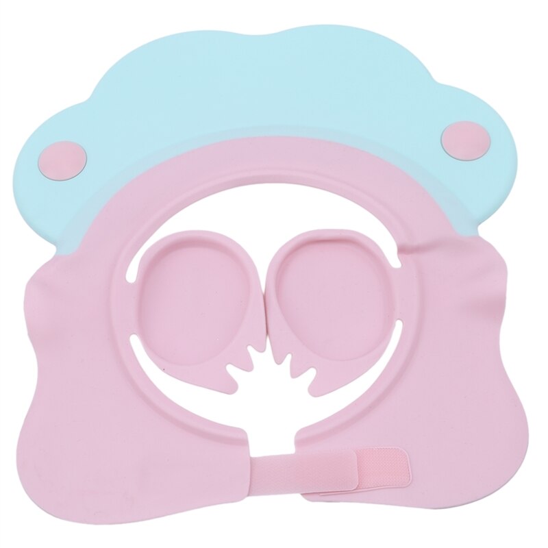 Børnehætte baby shower kasketter shampoo cap vask hår justerbar skjold vandtæt høreværn børn hatte spædbarn
