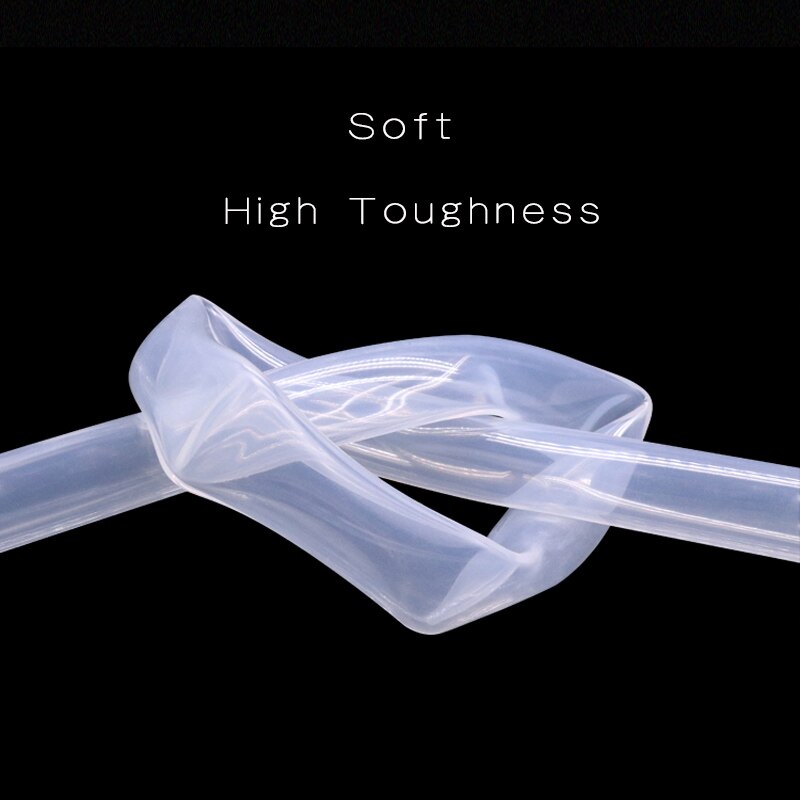 2x4 Silicone Tube ID 2mm OD 4mm Flexible Rubber Hose Thickness 1mm Fo Grade Soft Milk Drink Pipe Water Connector Colorful