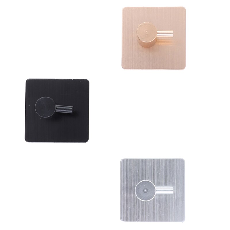 Zelfklevende keuken muur deurhaak sleutelrek keuken handdoekhouder aluminium