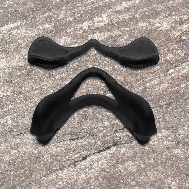 E.O.S Silicon Rubber Nose Pads for OAKLEY SI M Frame 2.0/SI Ballistic M Frame 2.0/Industrial M Frame 2.0 Sunglass Multi-Options: Black