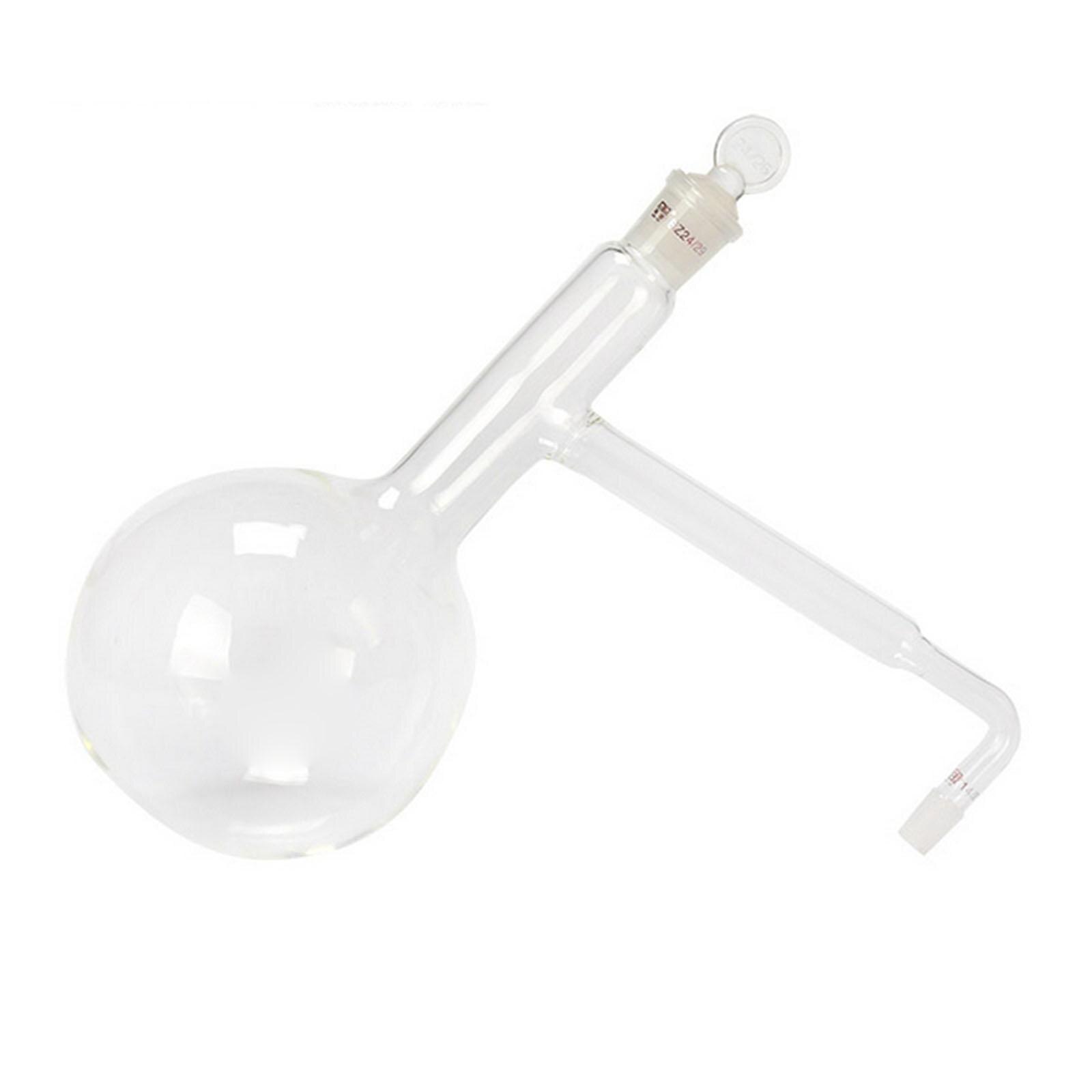Appareil de distillation de laboratoire, flacon à fond rond avec condensateur en verre à bobine, 500ml, 1000ml