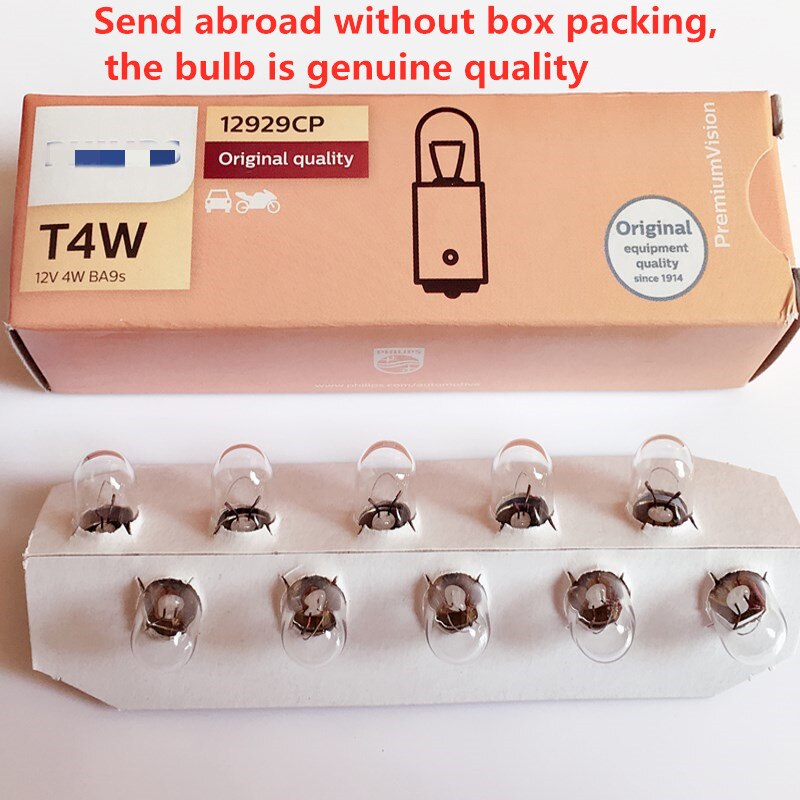 5 Pcs T11 T4W Ba9s H6W 1895 12 V-14 V Turn Signal Panel Kaart Deur Lamp Halogeen Lamp Lamp
