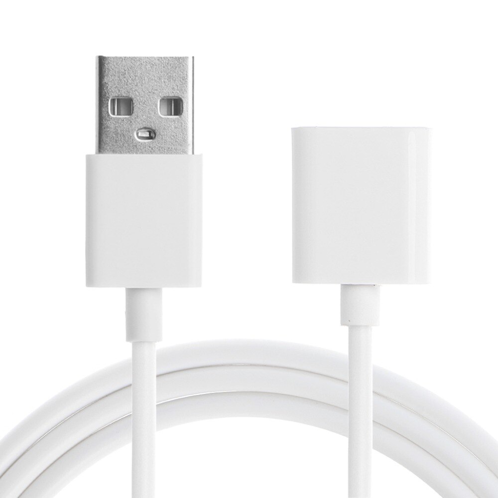 Wit 1M Usb Male Naar 8-Pin Vrouwelijke Lading Adapter Kabel Voor Ipad Pro Potlood Usb Oplaadkabel c26