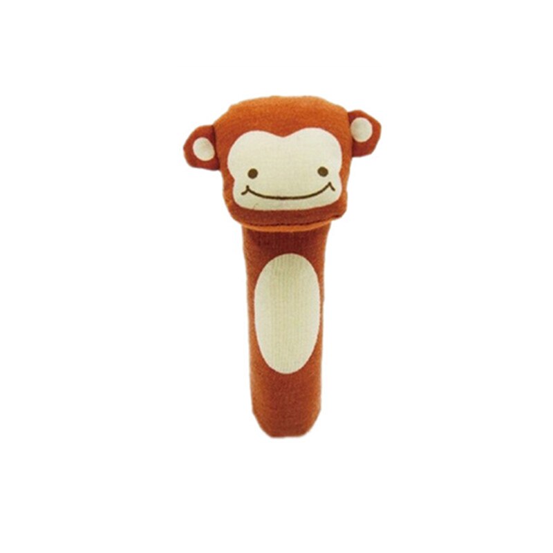 Slaapkamer Baby Rammelaar Mobiles Schattige Baby Speelgoed Cartoon Dier Hand Bell Rammelaar Zachte Peuter Pluche Bb Speelgoed 0-12 maanden 40% Off