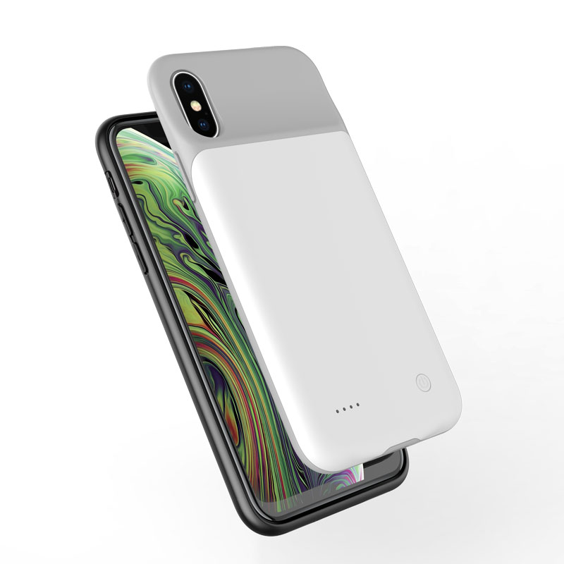 Zurück Pack Batterie fallen Für iPhone 6 7 8 6s Plus X XS Max XR Batterie Ladegerät fallen Energie Bank Ladung Fällen Ladegerät Externe