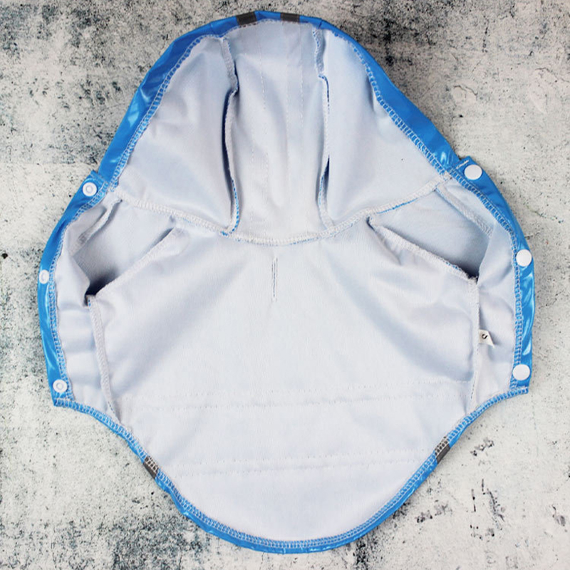 Multisize Pets Dog Clothes Hooded Raincoats Reflective Strip Dogs Rain Coat Waterproof Jacket Outdoor Breathable Clothes Puppies