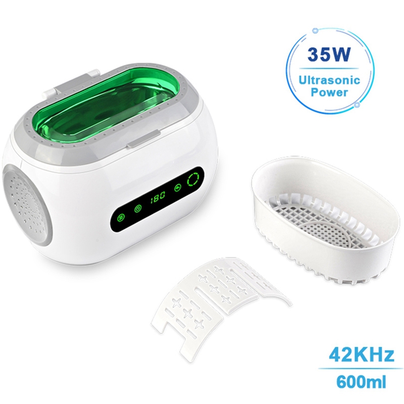 Digitale 600Ml Kontrolle Ultraschall Reiniger 35W 42Khz Haushalt Ultraschall Schlecht Für Schmuck Uhr Ketten Brillen Uns Stecker